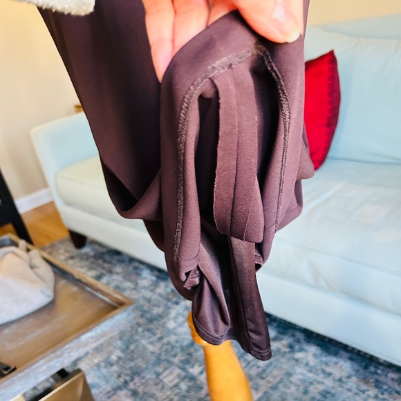 Vintage David Meister Chocolate Brown Cocktail Dress Size 2 - Picture 11 of 14